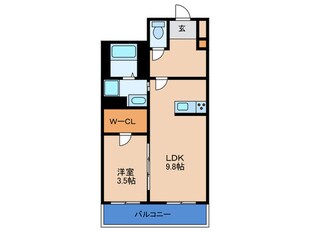 ＣｏＬａＢｏ上新庄の物件間取画像